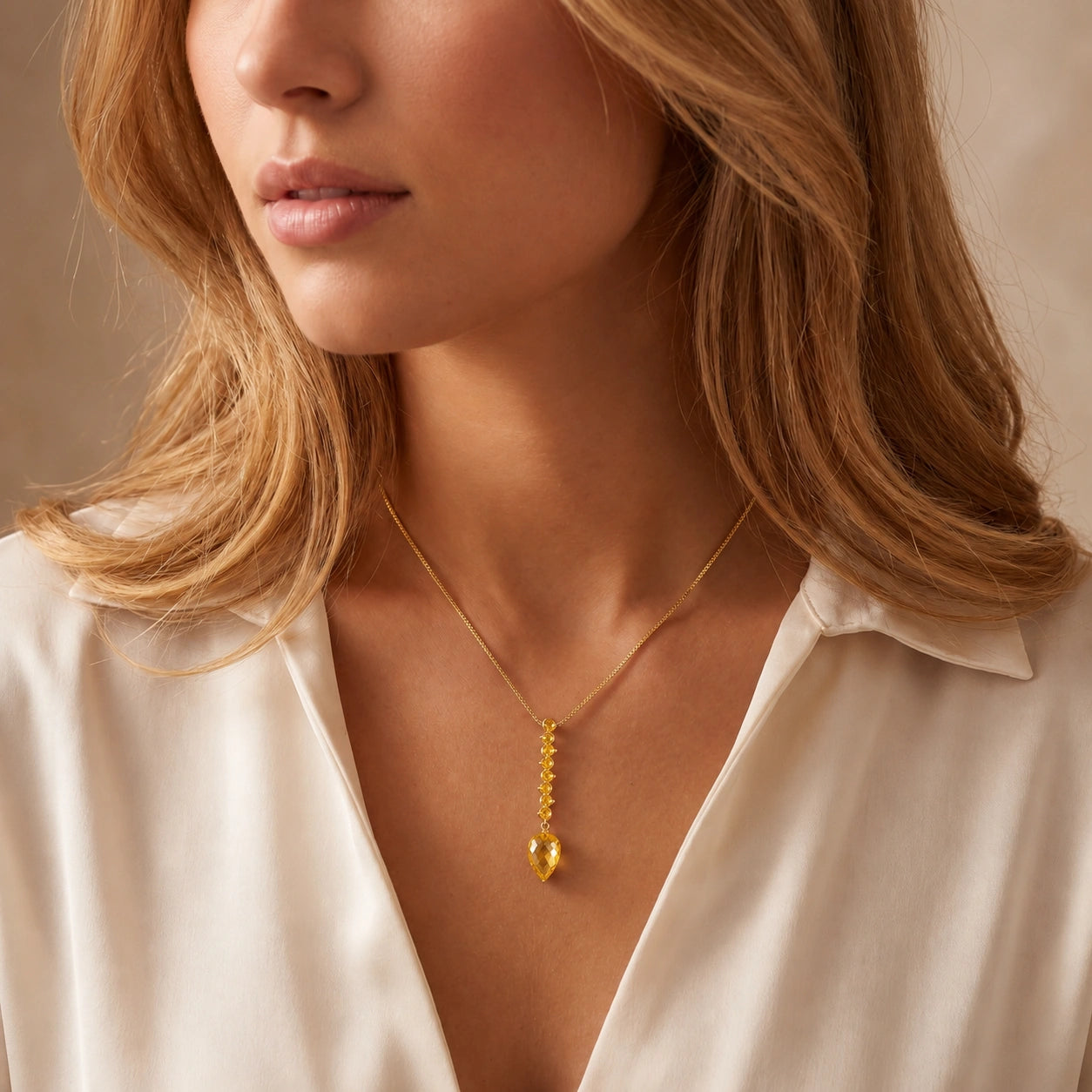 Yellow Gold Citrine — Zenobia