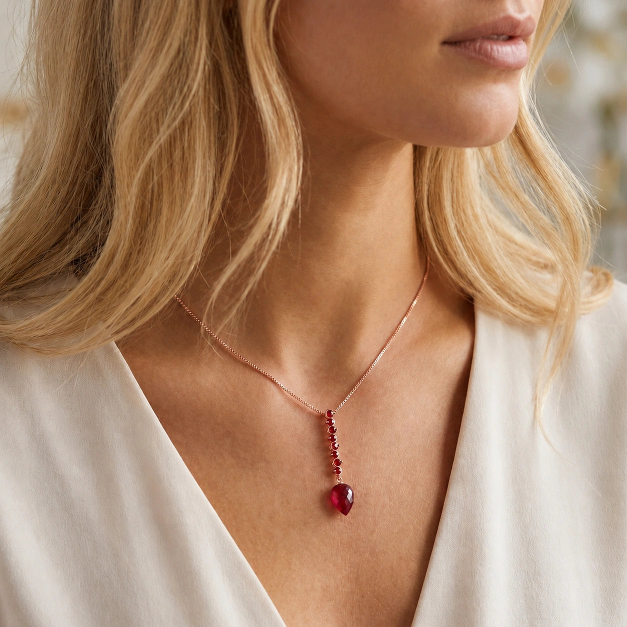 Rose Gold Ruby — Zenobia