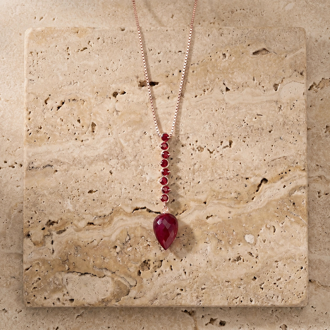 Rose Gold Ruby — Zenobia