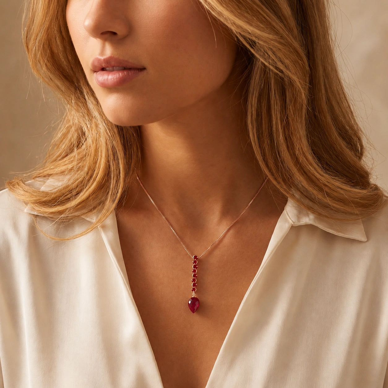 Rose Gold Ruby — Zenobia