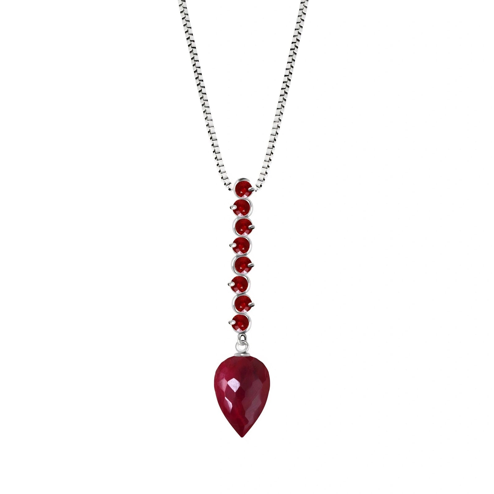 White Gold Ruby — Zenobia