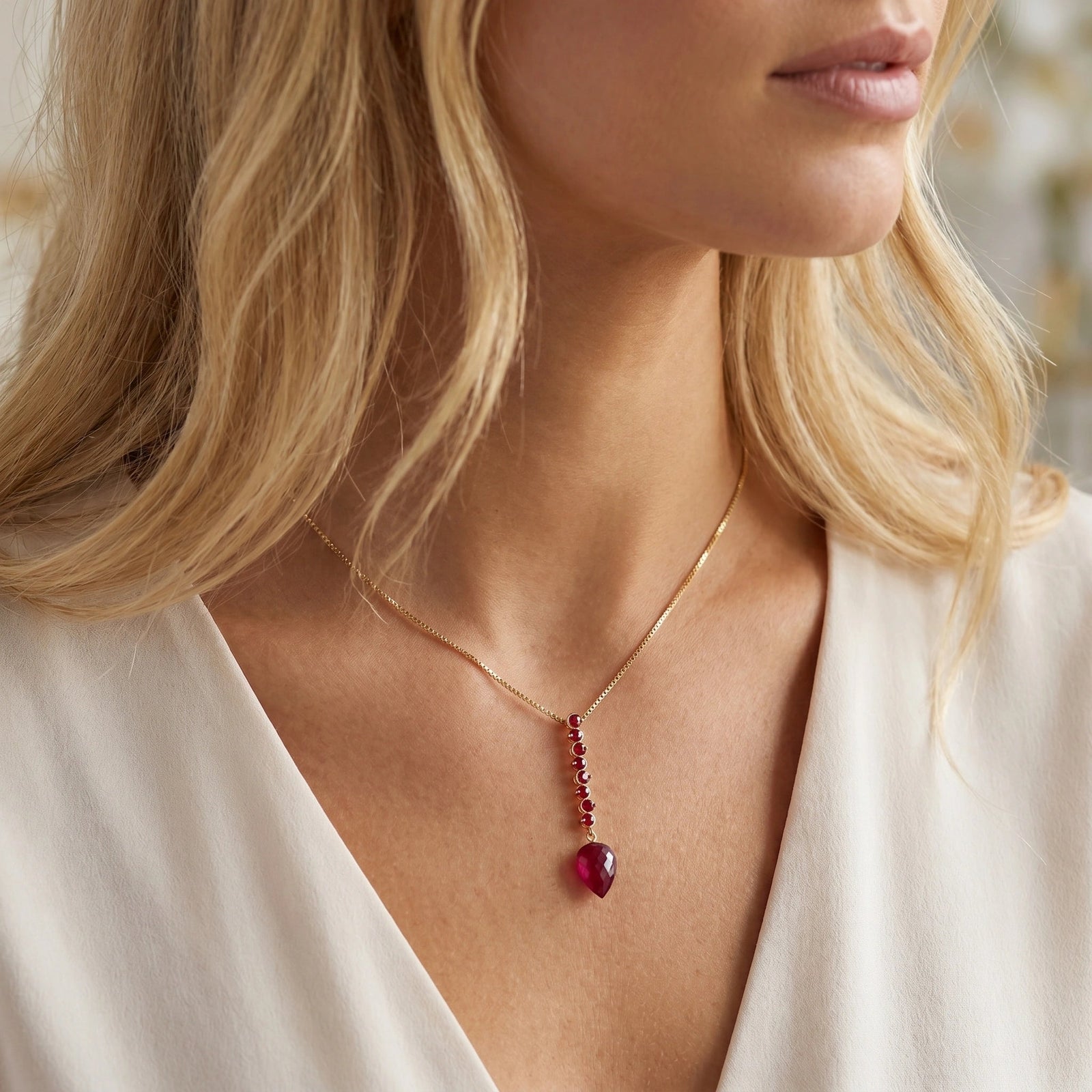 Yellow Gold Ruby — Zenobia