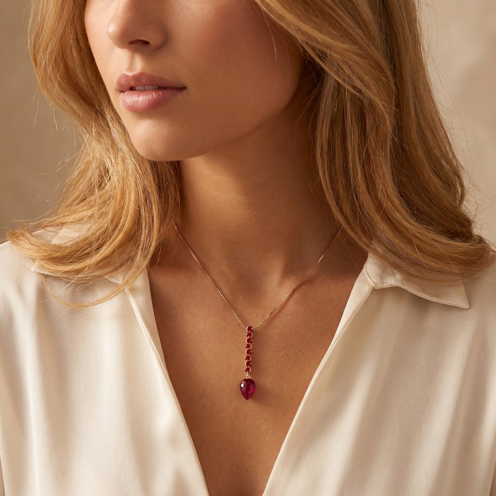Yellow Gold Ruby — Zenobia