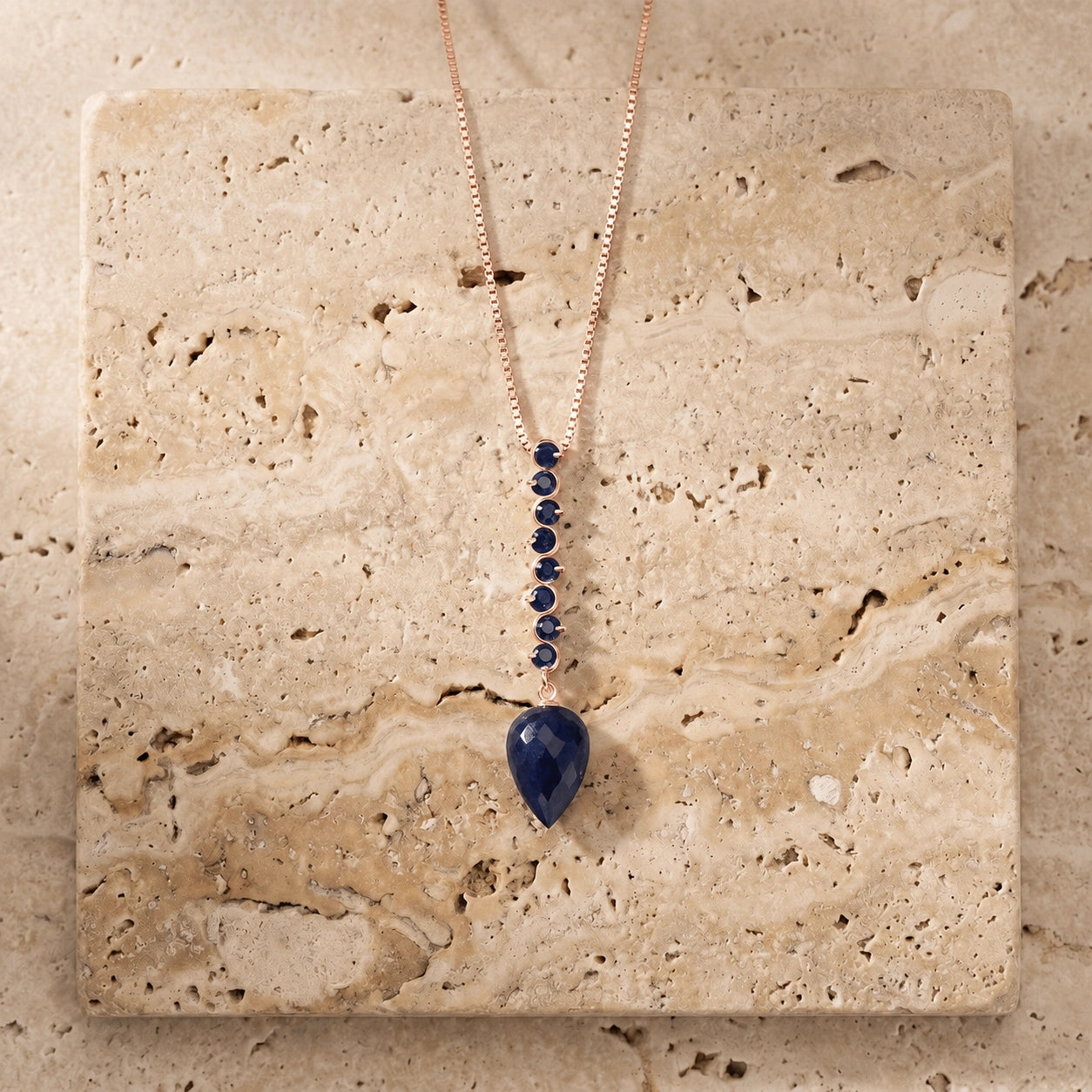 Rose Gold Sapphire — Zenobia