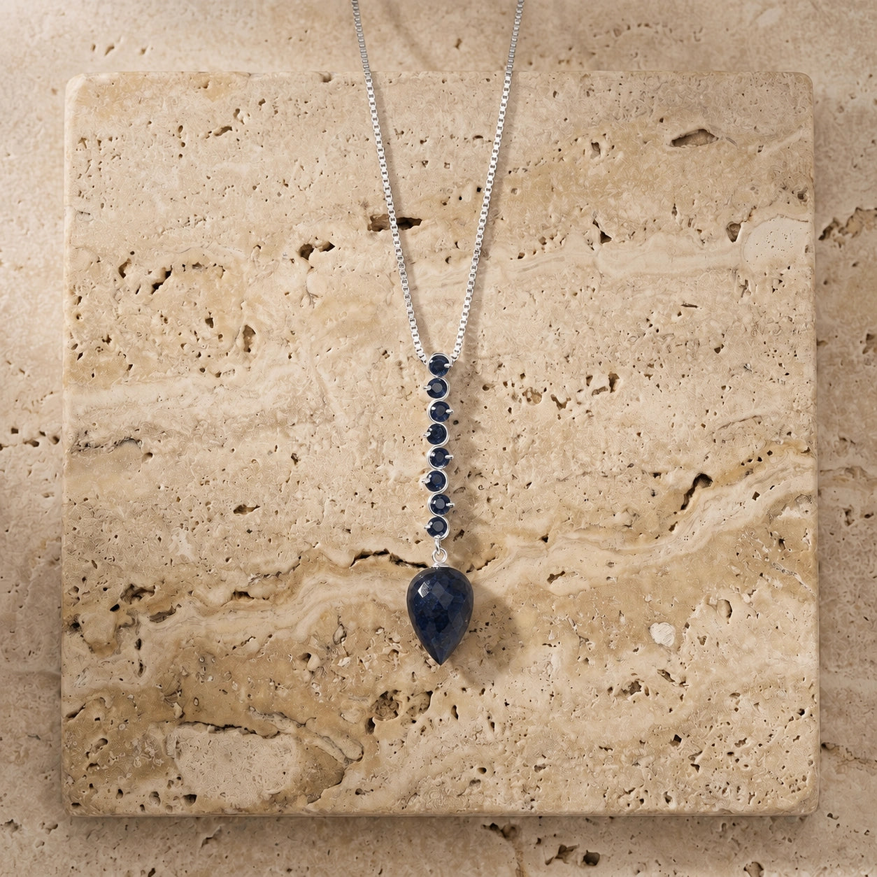 White Gold Sapphire — Zenobia
