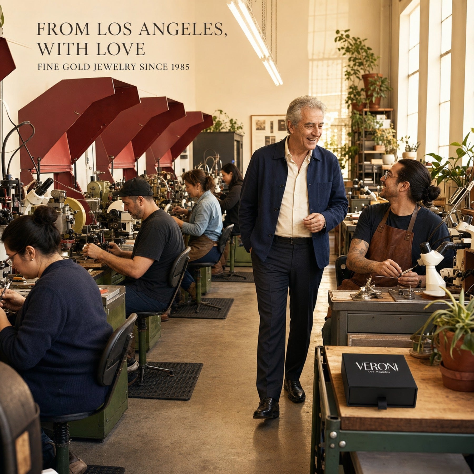 Veroni workshop in Los Angeles